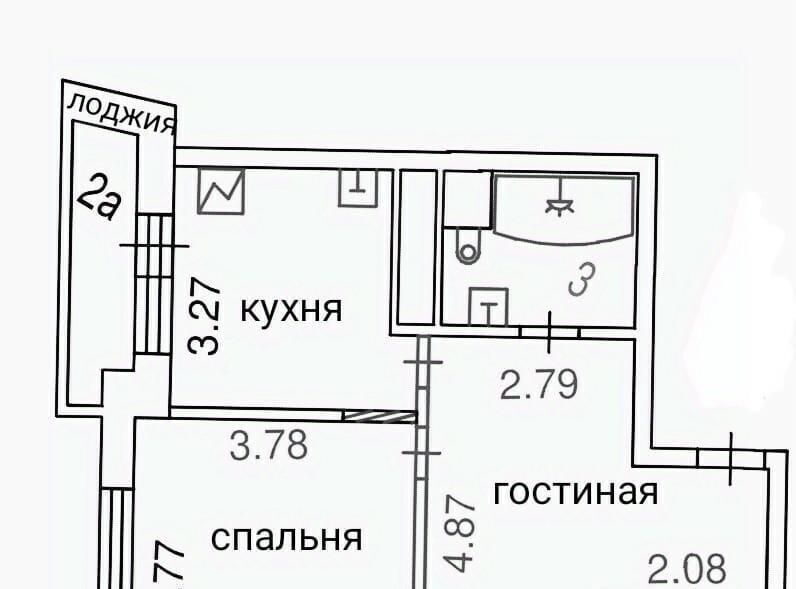 квартира г Москва метро Теплый Стан ул Академика Виноградова 1 ЖК «Теплый край» муниципальный округ Тёплый Стан фото 2