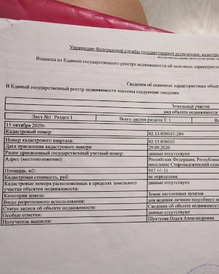 земля р-н Караидельский д Аркаул Старонадеждинский сельсовет, Чишминская ул, Благовещенский р-н, Красная Горка фото 1