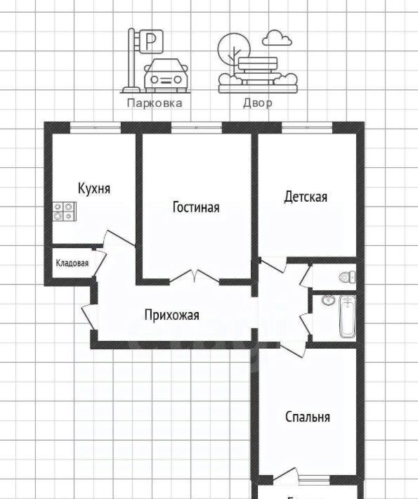 квартира г Саратов р-н Ленинский ул 2-я Электронная 8 фото 22