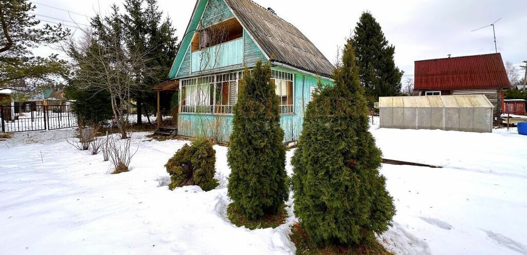 дом Тосненское городское поселение, массив Рубеж, 153, садоводческое некоммерческое товарищество Поляна фото 1