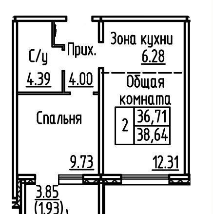 квартира р-н Новосибирский рп Краснообск мкр 3 17 фото 1