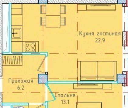 квартира г Грозный р-н Заводской Строителей фото 3