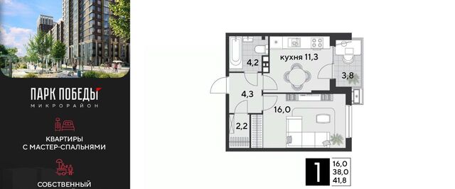 р-н Прикубанский ЖК «Парк Победы» фото