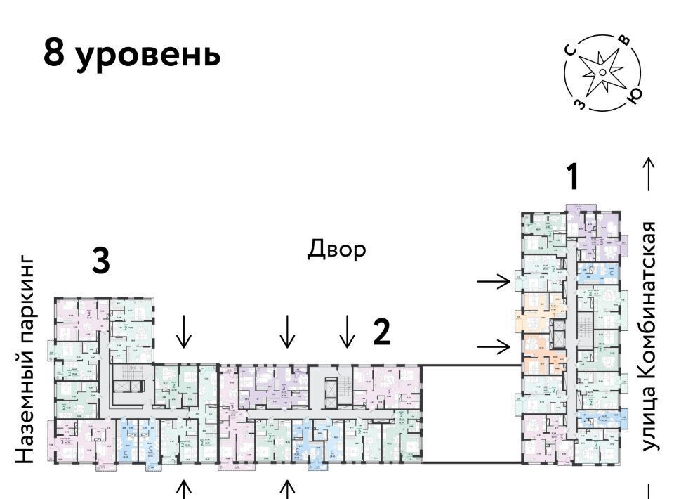 квартира г Тюмень р-н Калининский ул Полевая 108 Калининский административный округ фото 2