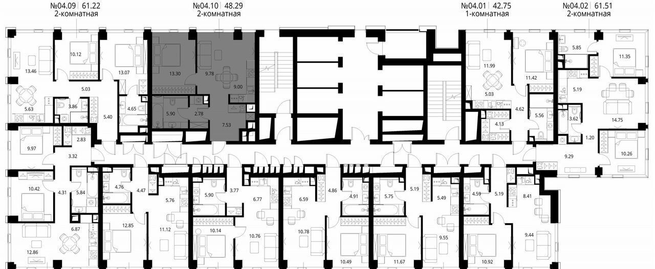 квартира г Москва метро Трикотажная ш Волоколамское 1 ЖК City Bay муниципальный округ Покровское-Стрешнево фото 2