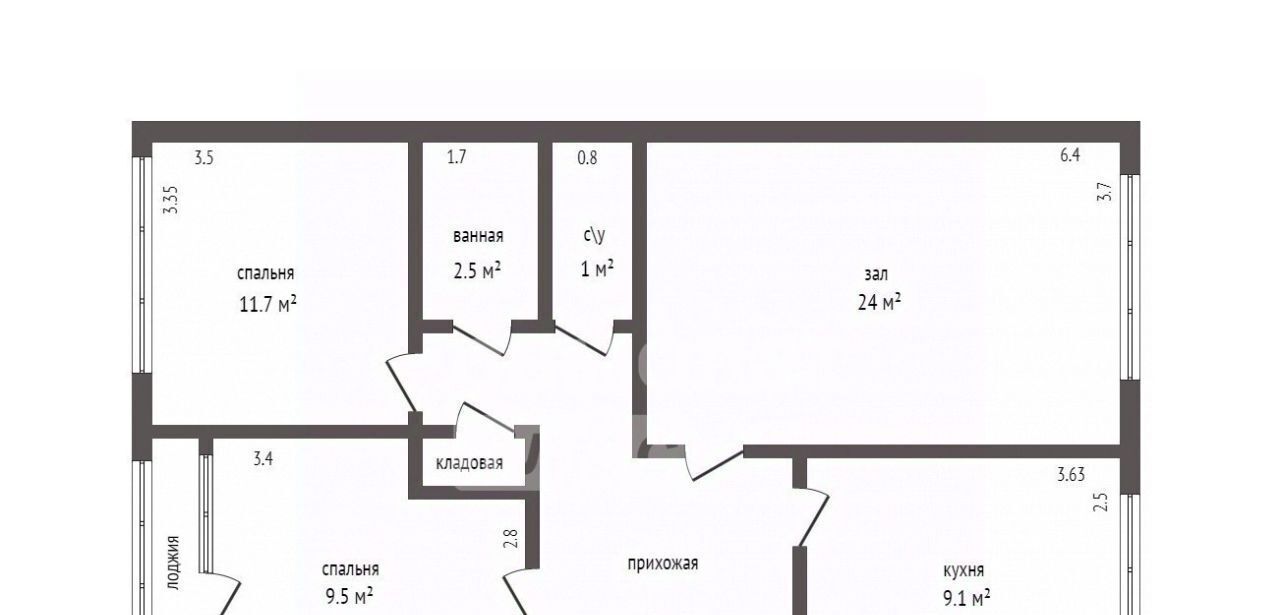 квартира г Дербент ул. Саида Габиева, 26 фото 2