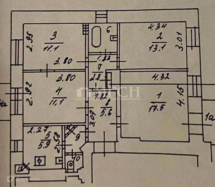 квартира г Москва ул Садовая-Самотёчная 11 Центральный административный округ фото 2