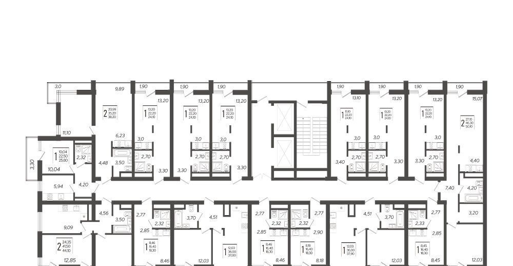 квартира г Сочи р-н Хостинский микрорайон Бытха ул Ясногорская 16/2к 2 фото 2