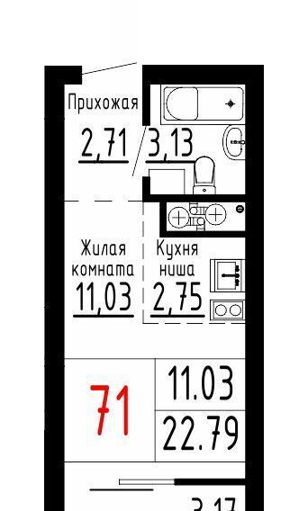 квартира г Екатеринбург Геологическая Парковый ЖК «ЛУВР» фото 1