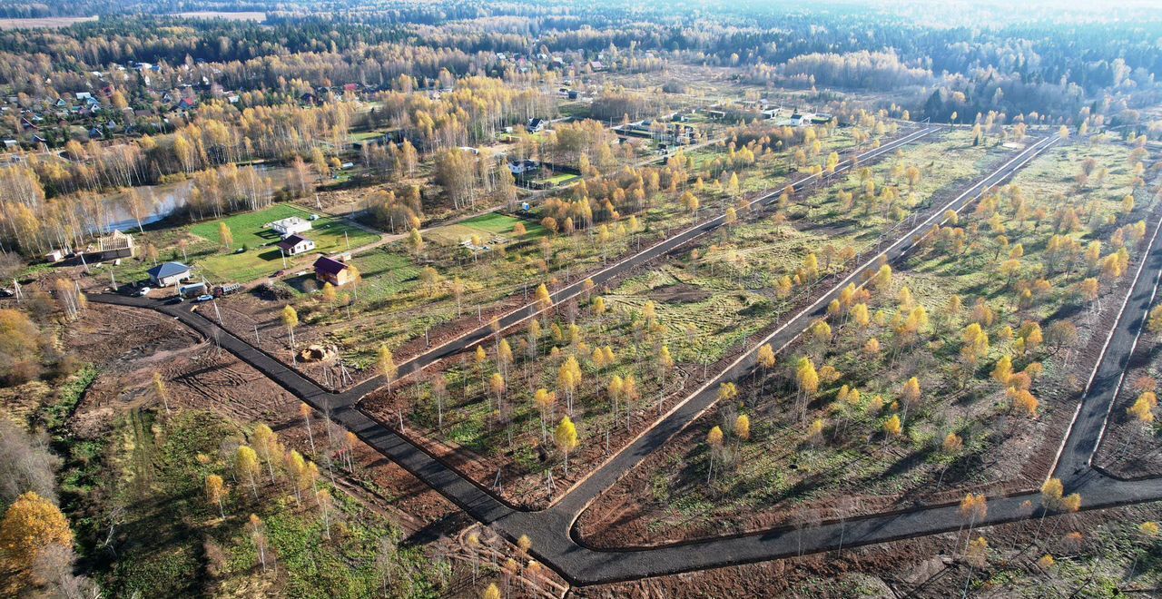 земля городской округ Клин д Мисирёво 60 км, Клин, Ленинградское шоссе фото 6