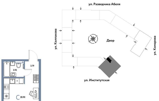 Страна. Парковая жилой комплекс, Медведково фото