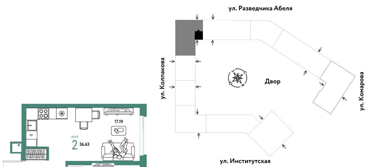 квартира г Мытищи Страна. Парковая жилой комплекс, Медведково фото 1