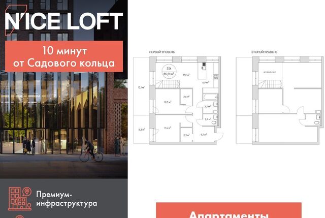 метро Волгоградский проспект ЖК Н'айс Лофт фото