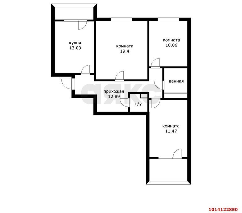 квартира г Краснодар р-н Центральный микрорайон Дубинка ул КИМ 147 фото 16