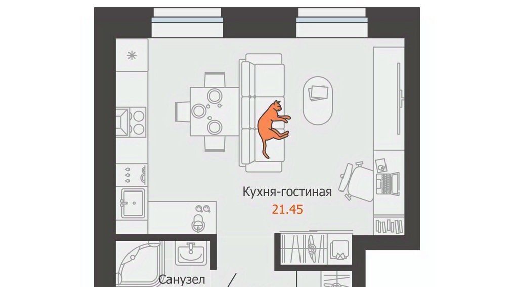 квартира г Пермь р-н Дзержинский Заимка ЖК Камаполис фото 1