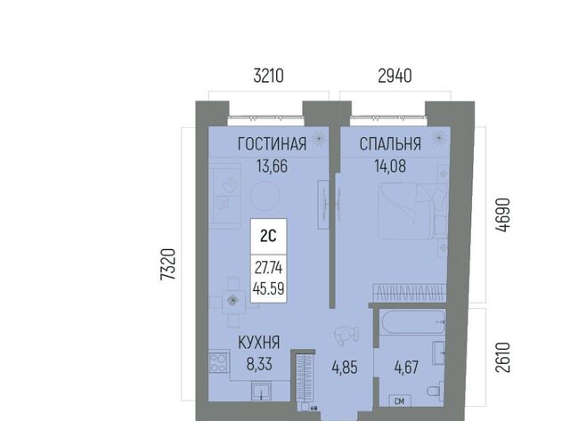 квартира р-н Октябрьский Глумилино-1 мкр фото