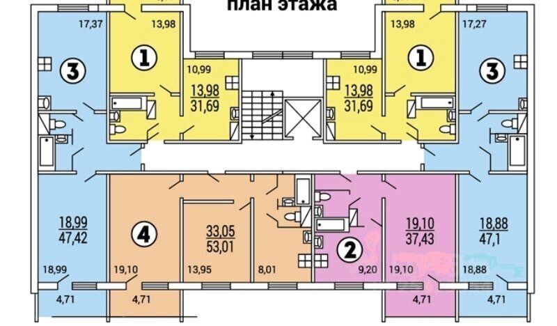 квартира г Пенза проезд Можайского 3-й 22 ЖК «Сияние Севера» Октябрьский район фото 3