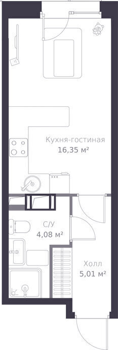 квартира р-н Всеволожский г Сертолово Парнас, ул. Дмитрия Кожемякина фото 1