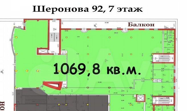свободного назначения г Хабаровск р-н Центральный ул Шеронова 92 фото 16