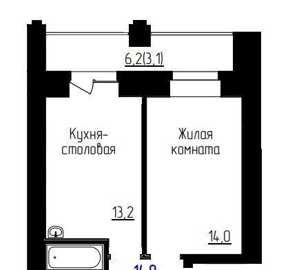 квартира г Благовещенск ул Горького 205 фото 3