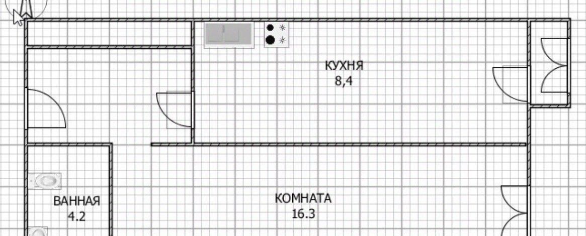 квартира г Уфа р-н Кировский ул Коммунистическая 98/1 фото 11