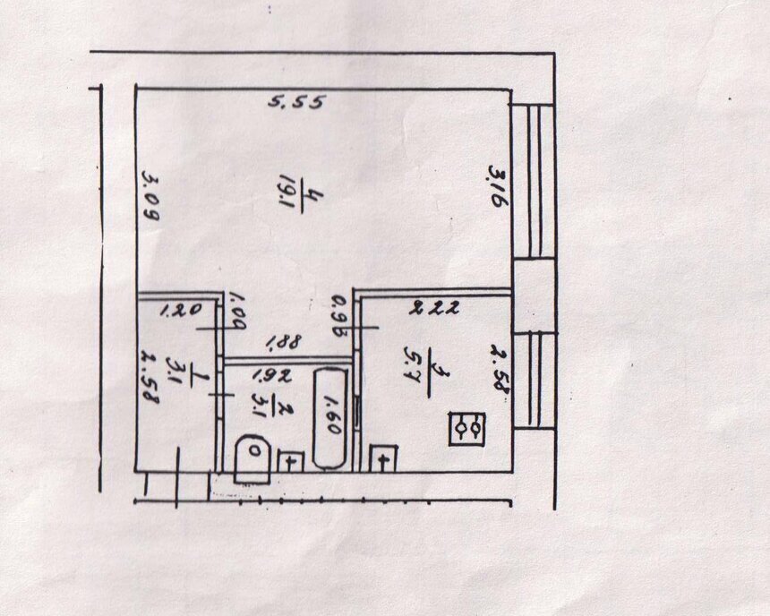 квартира г Торжок ул Дзержинского 117а фото 2