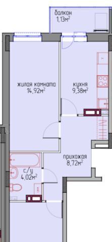 квартира г Пермь р-н Кировский ул Автозаводская 11а фото 1