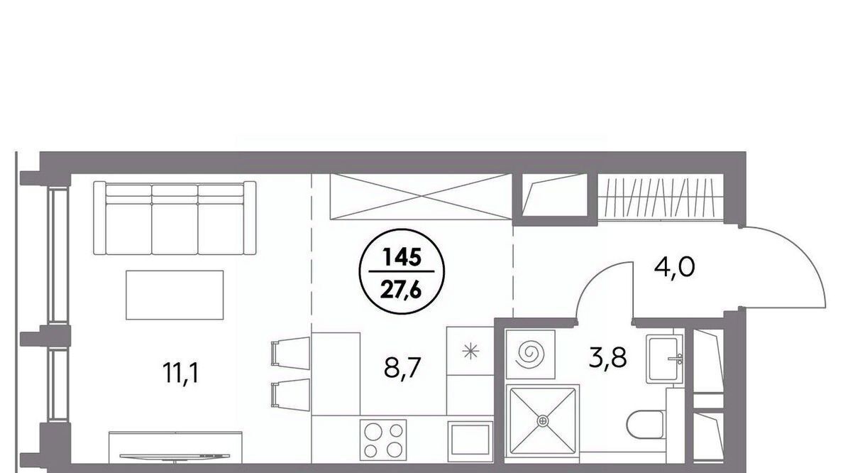 квартира г Москва метро Бауманская ул Фридриха Энгельса 56с/9 фото 1