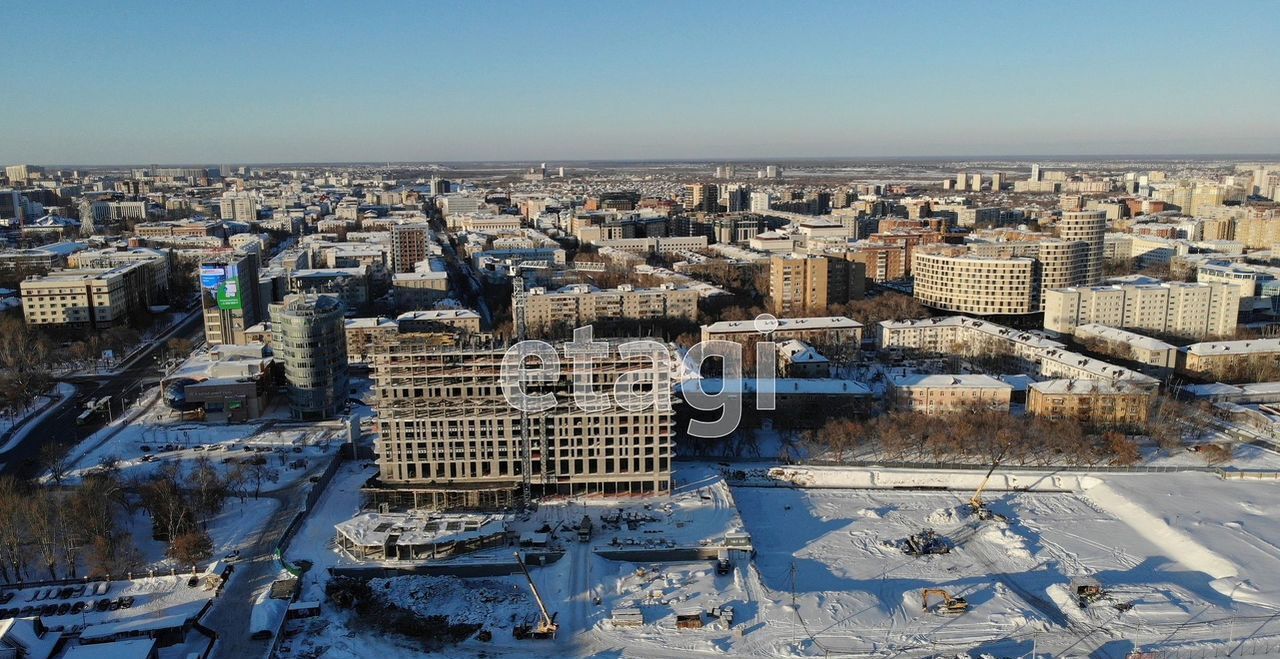 квартира г Тюмень р-н Центральный ул Николая Машарова 4 квартал «Машаров» Центральный административный округ фото 9