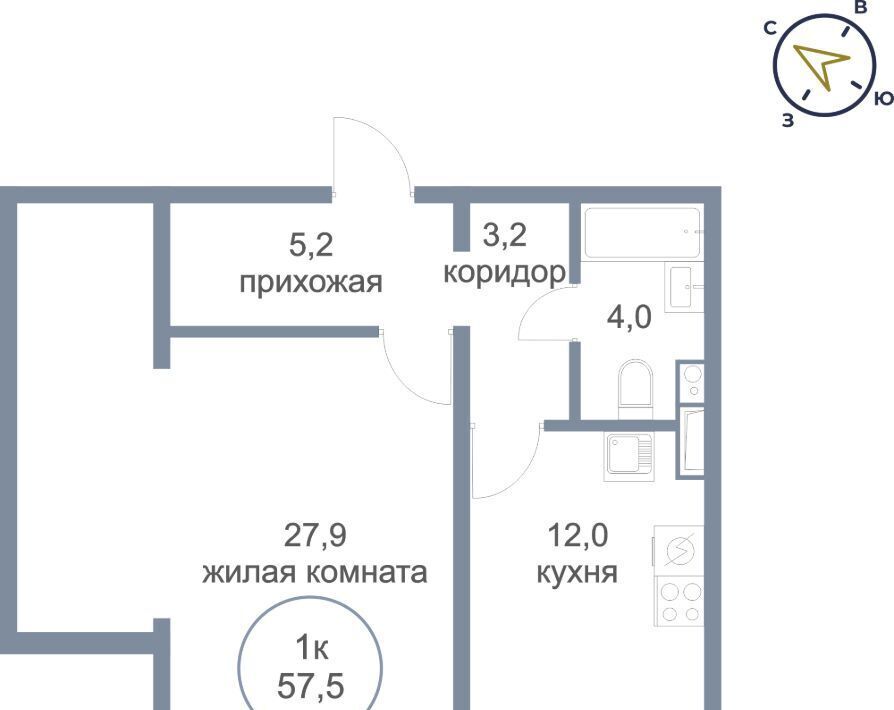 квартира г Нефтеюганск мкр 4-й 4 фото 1