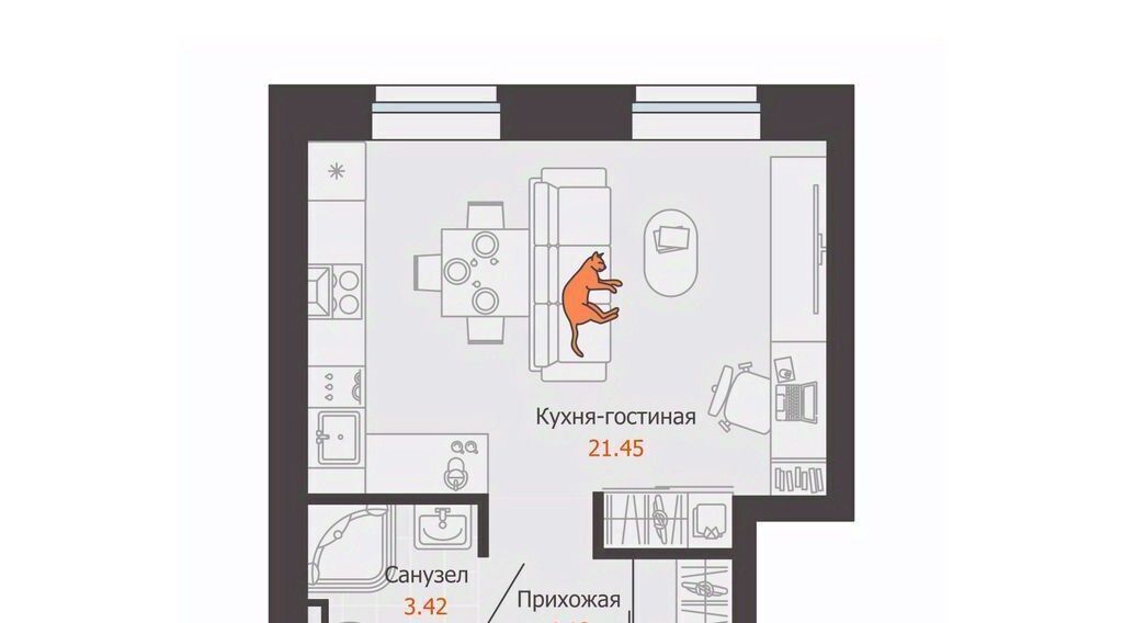 квартира г Киров р-н Ленинский Новый фото 1