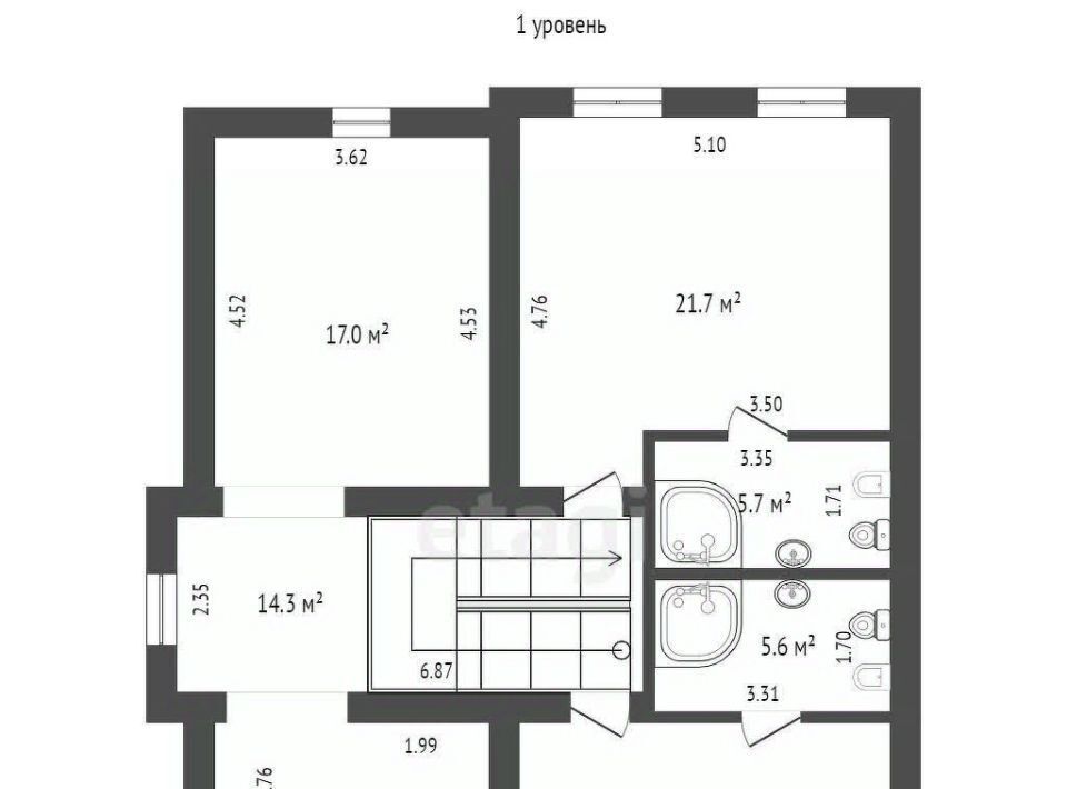 квартира г Калининград р-н Центральный ул Чкалова 97а фото 50