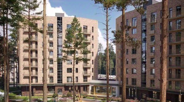 квартира г Екатеринбург п Широкая Речка Чкаловская ЖК «Лес» фото 1