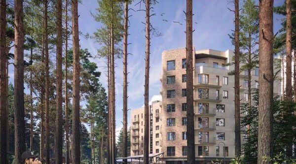 квартира г Екатеринбург п Широкая Речка Чкаловская ЖК «Лес» фото 3