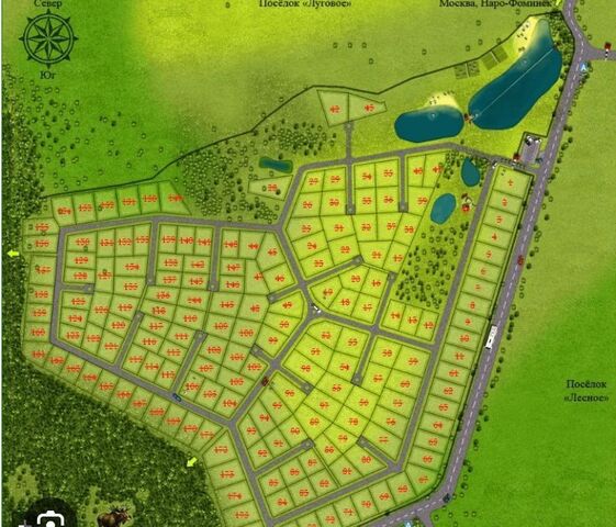 земля тер Шапкино Парк 67 км, Наро-Фоминский г. о., Киевское шоссе фото