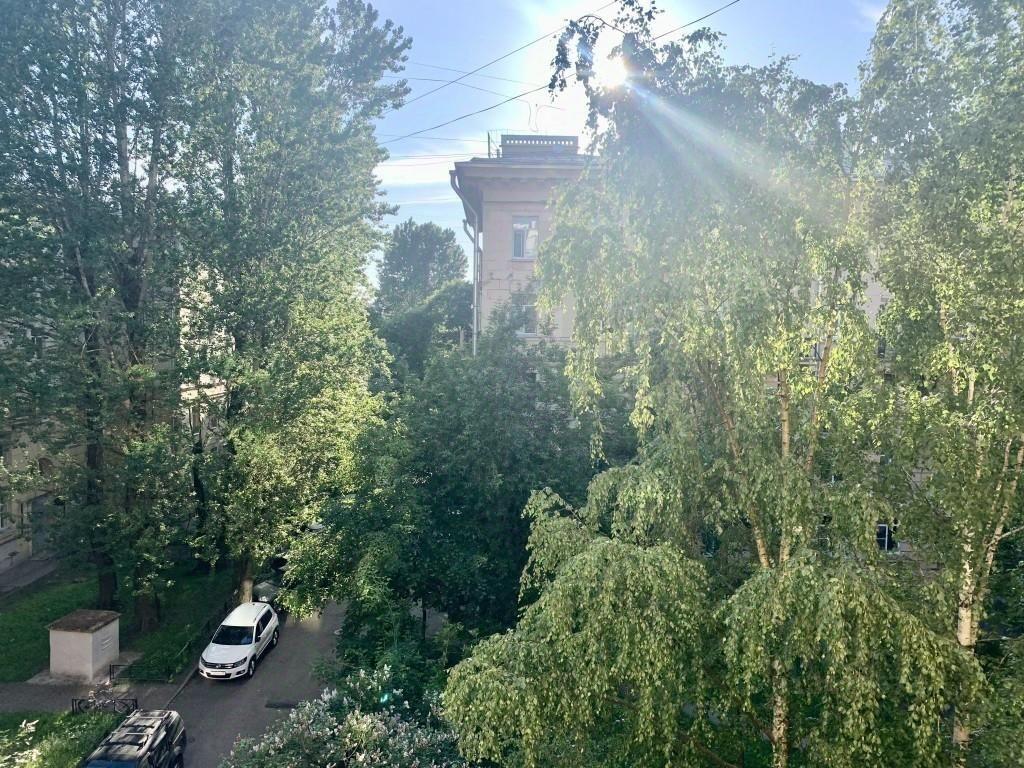 квартира г Санкт-Петербург р-н Красногвардейский пр-кт Среднеохтинский 4 округ Большая Охта, Ленинградская область фото 17