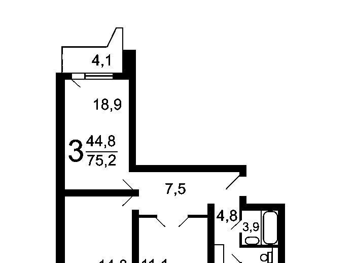 квартира г Москва ш Дмитровское 165дк/2 Физтех фото 2