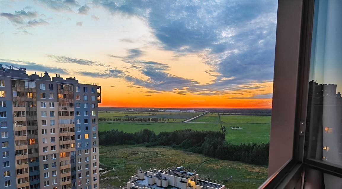 квартира г Санкт-Петербург метро Комендантский Проспект аллея Арцеуловская 21 фото 19