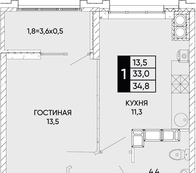 квартира г Ростов-на-Дону р-н Кировский ЖК Левобережье фото 1