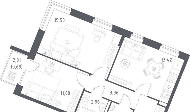 ш Боровское 62к/9 Санино фото