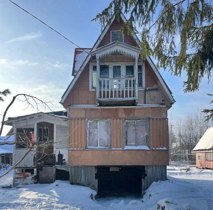 дом р-н Кировский массив Восход снт Приозерное Синявинское городское поселение, 7-я линия фото 2