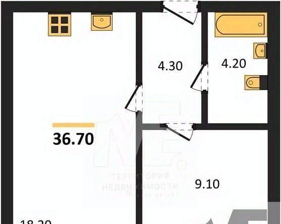 квартира г Калининград р-н Московский Московское кв-л фото 1
