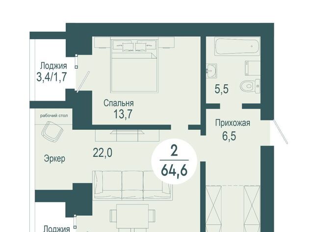р-н Советский ул Авиаторов 18 фото
