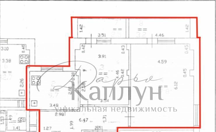квартира г Нижний Новгород Стрелка б-р Мира 3 фото 2