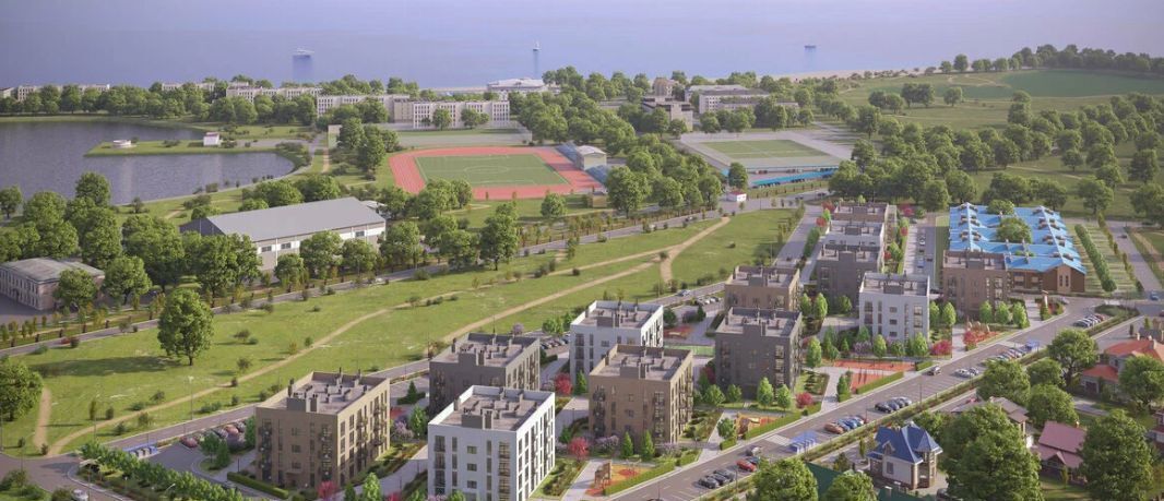 квартира г Евпатория пгт Заозерное ЖК «Кубики» фото 14