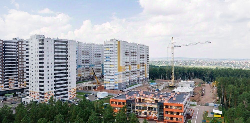 квартира г Красноярск р-н Октябрьский ул Елены Стасовой 48а фото 1