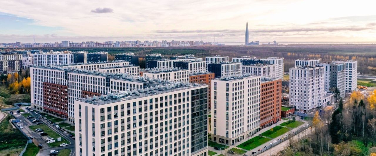 квартира г Санкт-Петербург метро Комендантский Проспект аллея Арцеуловская 7к/1 фото 1