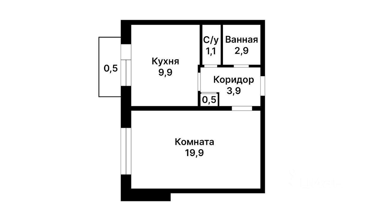 квартира г Москва б-р Мячковский 14/2 Московская область фото 2