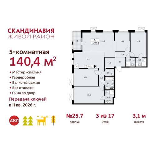 п Сосенское жилой район «Скандинавия» дом 25/7 Сосенское, Бутово фото