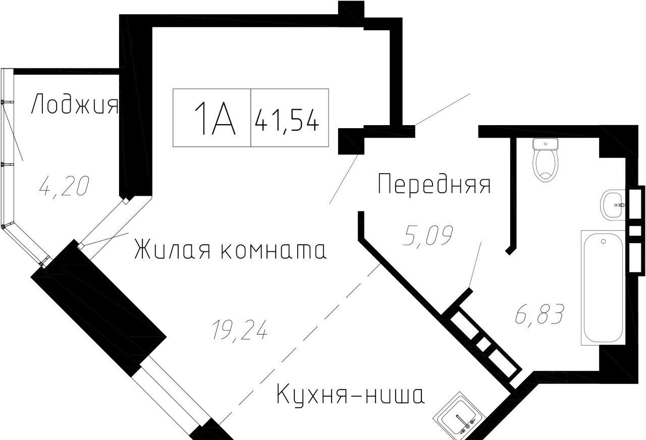 квартира г Владивосток р-н Советский Чайка ЖК «Чайка» фото 1